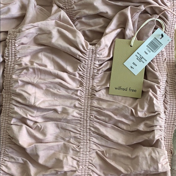 Wilfred Free Tiny Ruched Dress Ruched Dress XS - Picture 2 of 2